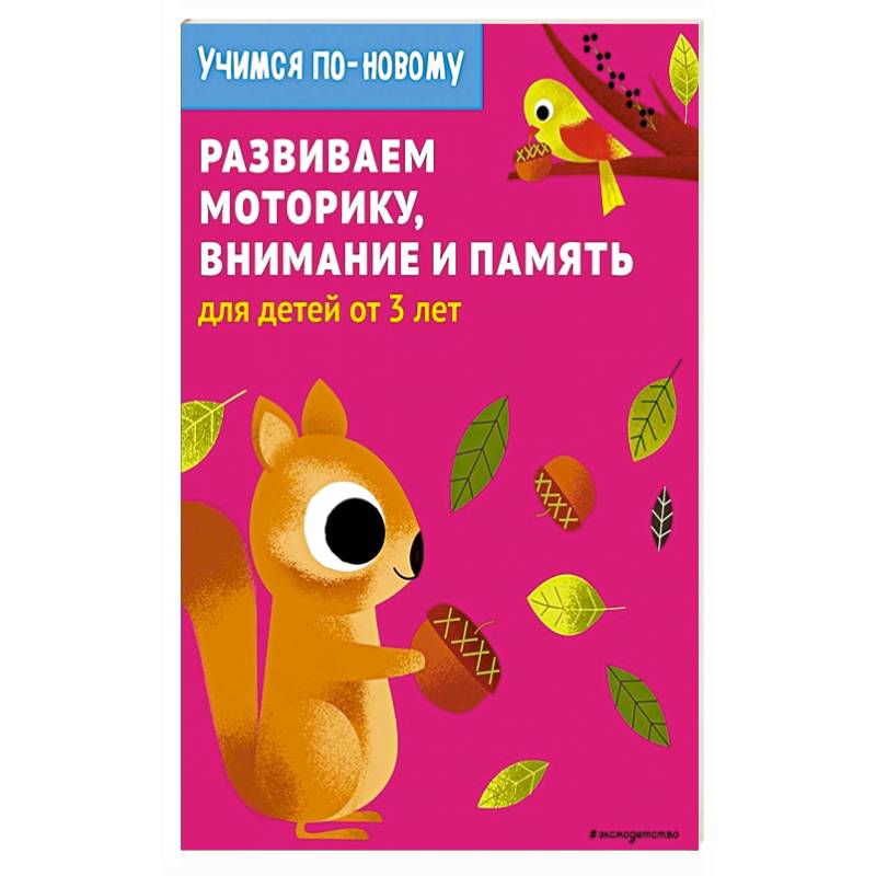 Развиваем моторику, внимание и память: для детей от 3 лет