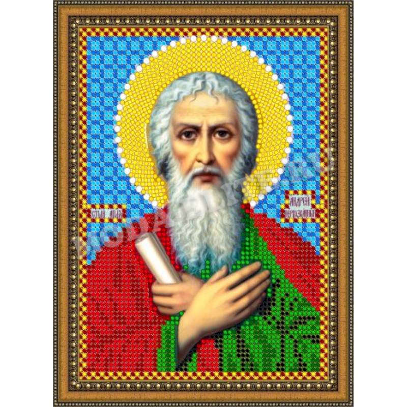 «Светлица» набор для вышивания бисером 8753М «Св.Андрей Первозванный» бисер Чехия 12x16 см