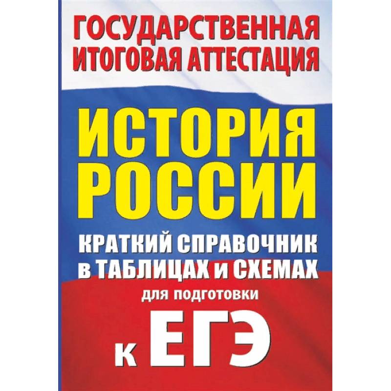 История. Краткий справочник в таблицах и схемах для подготовки к ЕГЭ