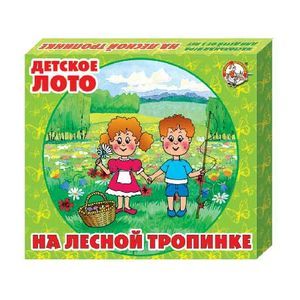 Лото детское: На лесной тропинке (141334)