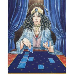 Скатерть магическая: Луна и звезды