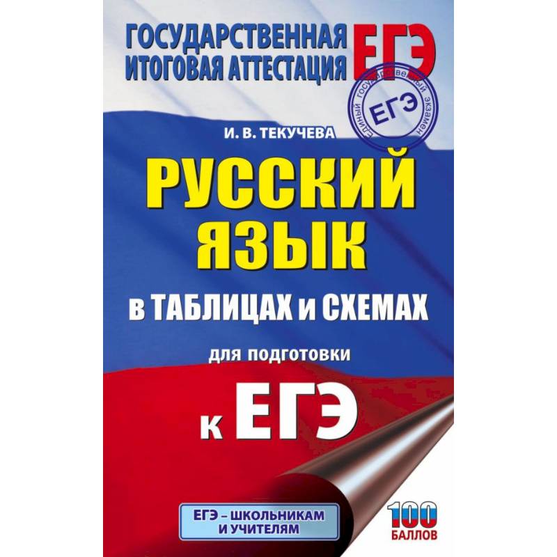 ЕГЭ. Русский язык в таблицах и схемах для подготовки к ЕГЭ. 10-11 классы