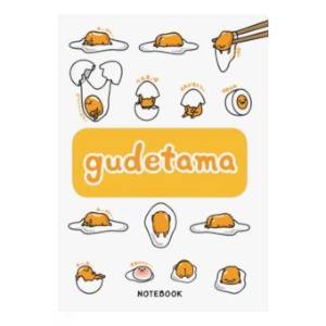 Gudetama. Блокнот с грустным желтком (80 листов, А5, линейка)