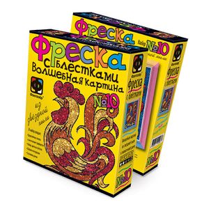 Фреска с блестками №10 'Символ года'