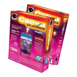 Свеча гелевая Северная эллегия