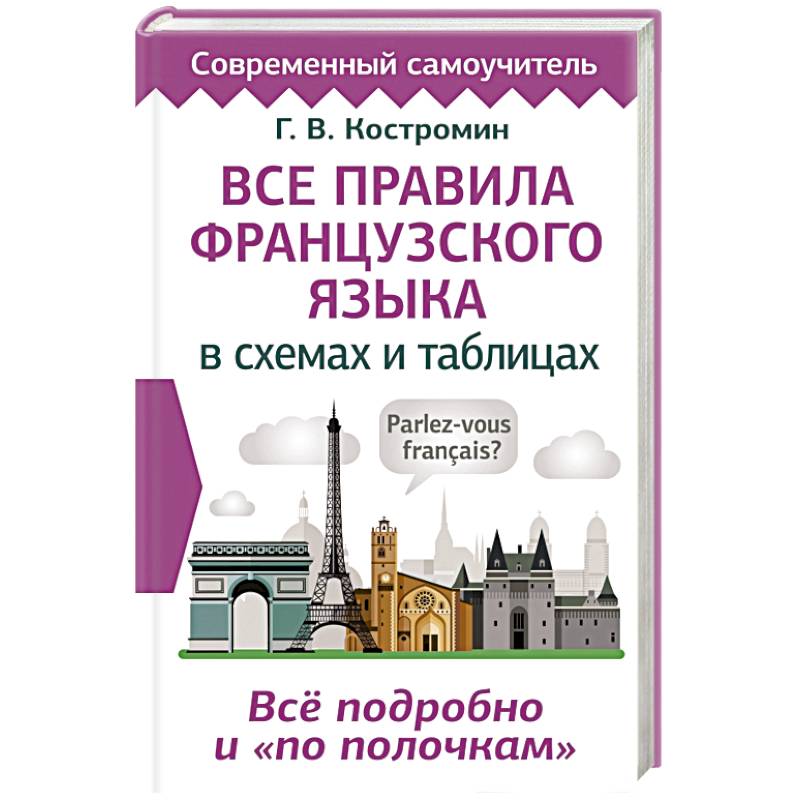 Французская грамматика в схемах и таблицах костромин