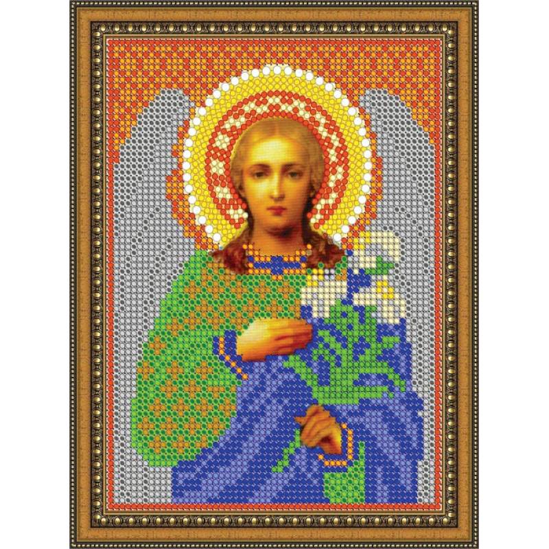 «Светлица» набор для вышивания бисером 8312М «Св. Архангел Гавриил» бисер Чехия 12x16см