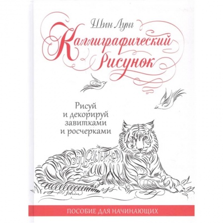 Графика. Каллиграфия, книга Каллиграфический рисунок.Пособия для начинающих.Рисуй и декорируй завитками и росчерками купить по скидке