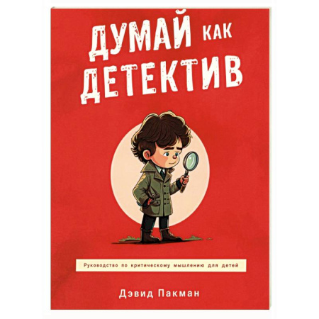 Детская психология, книга Думай как детектив. Руководство по критическому мышлению для детей купить по скидке