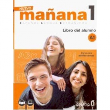 Испанский язык, книга Nuevo Manana 1. Libro del alumno A1 (+ audio) купить по скидке