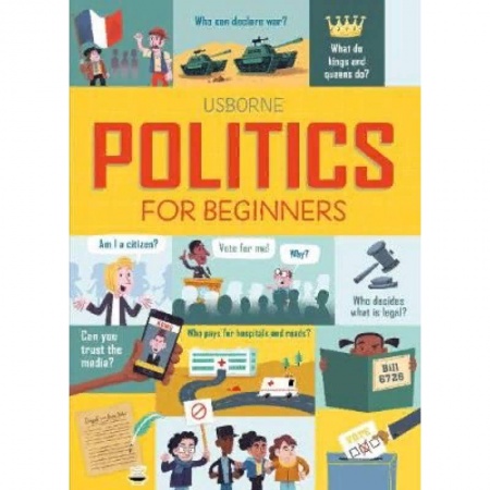 Литература на иностранном языке для детей, книга Politics for Beginners купить по скидке