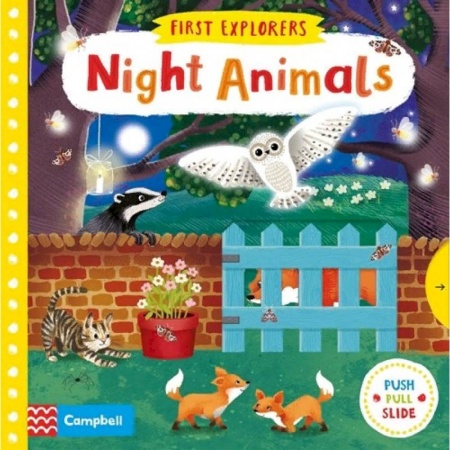 Литература на иностранном языке для детей, книга Night Animals. Board book купить по скидке