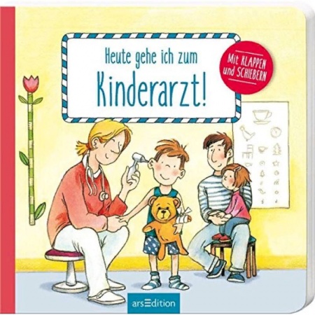 Литература на иностранном языке для детей, книга Heute gehe ich zum Kinderarzt купить по скидке