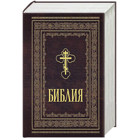 Библия. Книги Священного Писания Ветхого и Нового Завета, книга Библия православная. Большой формат, крупный шрифт купить по скидке