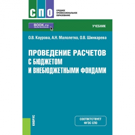 Бухгалтерия. Налоги. Аудит, книга Проведение расчетов с бюджетом и внебюджетными фондами. Учебник купить по скидке
