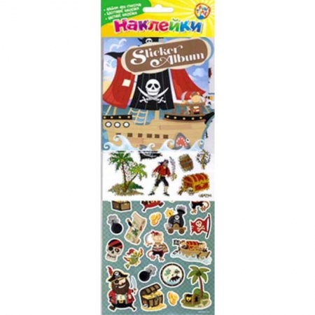 Книги, книга Р.Fun-Time. Наклейки. Пираты купить по скидке