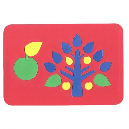 Книги, книга Мягкая мозаика 'Дерево', 18 элементов купить по скидке