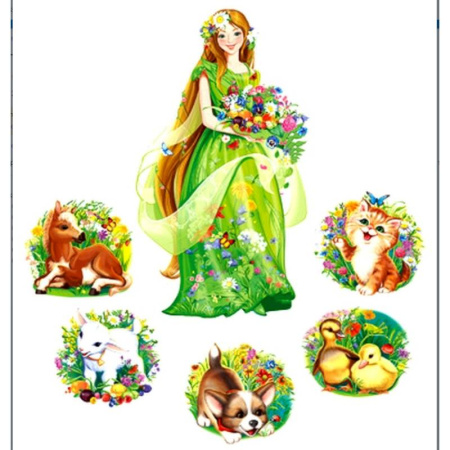 Другое, книга Комплекты для украшения интерьера. Лето чудесное (6 плакатов) купить по скидке